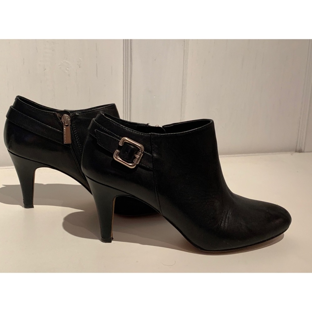 Vince Camuto black booties